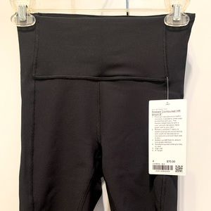 Lululemon Ribbed Contoured HR 8” Short